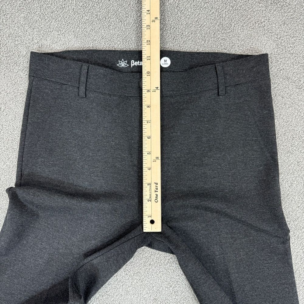 Betabrand‎ Bootcut Pants Charcoal Grey Medium Long Dress Yoga - Picture 11 of 13